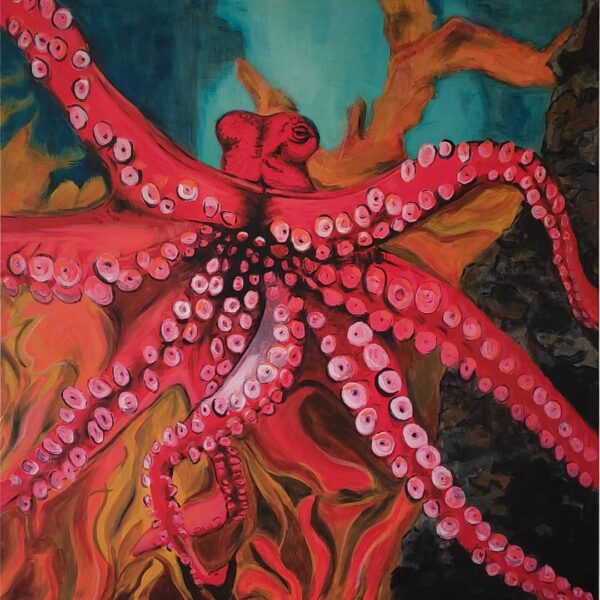 Pulpo 100x100cm
