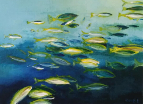 Peces 100x70cm
