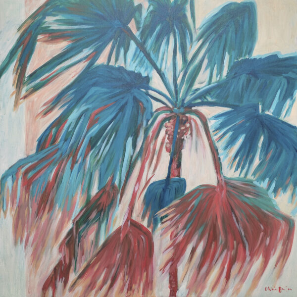 Palmera despeinada 100x100 cm
