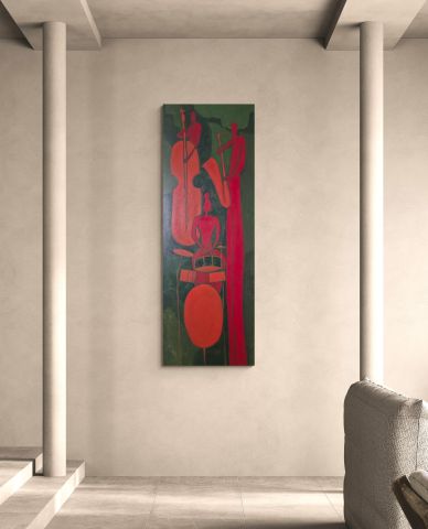 Red jazz trio